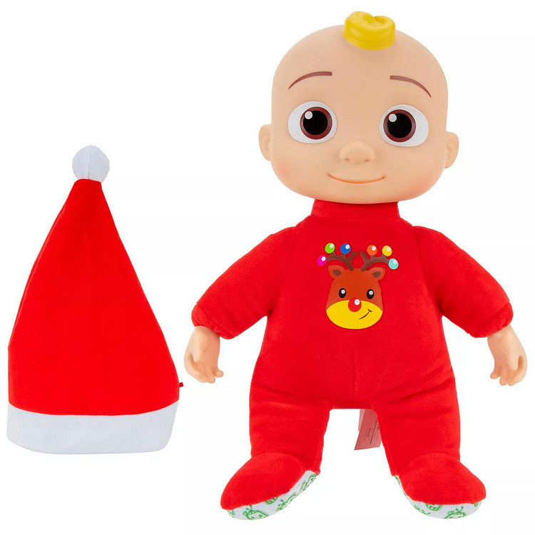 Christmas CoComelon Musical Deck The Halls JJ 14 inch Doll - Best Xmas Gift for Kids