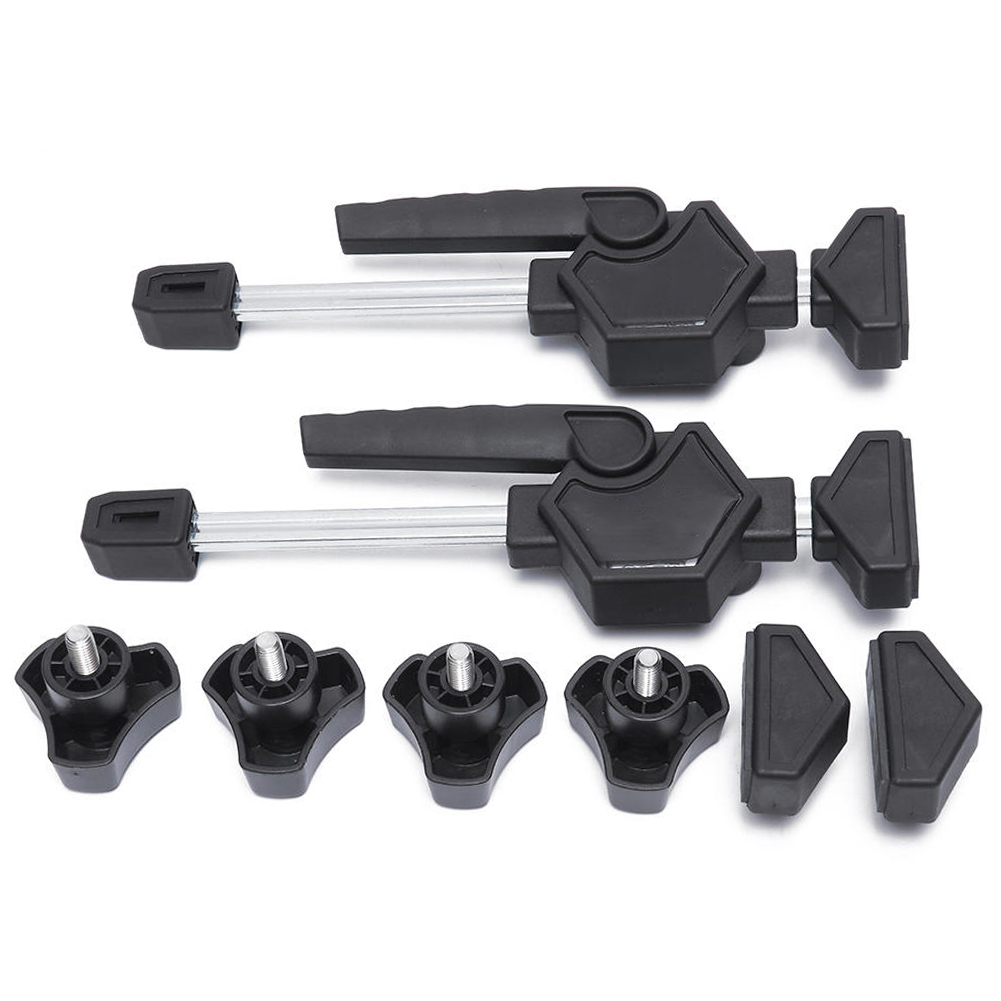

2 Set Desktop Clip Frame Fast Fixed Clamp Fixture for Woodworking Benches, 501 Original