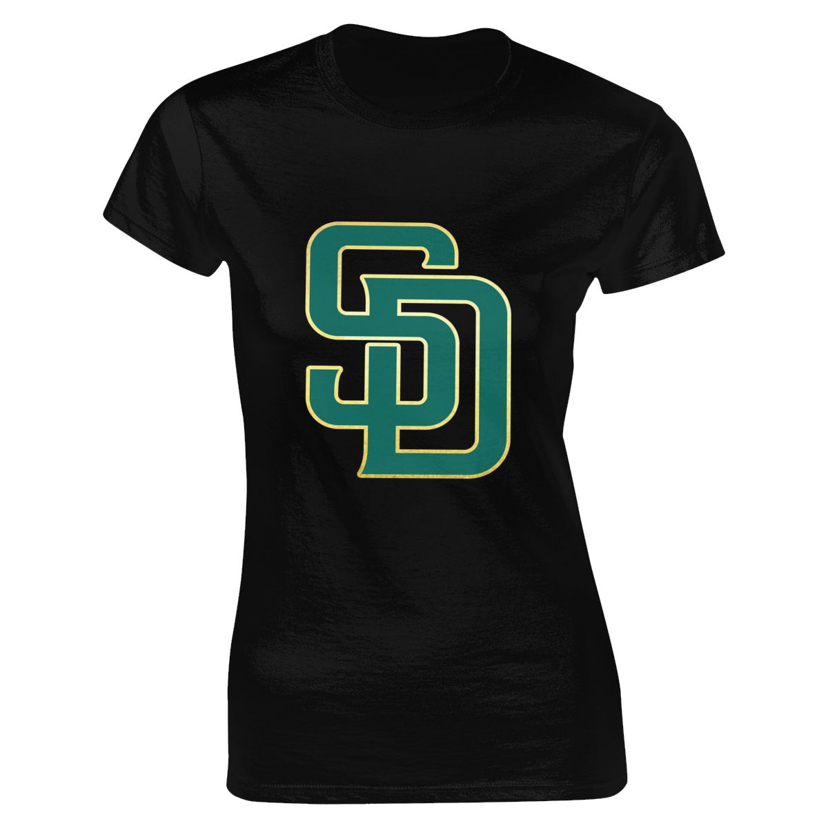 San Diego Padres St Patrick's Day Women's Soft Cotton T-Shirt