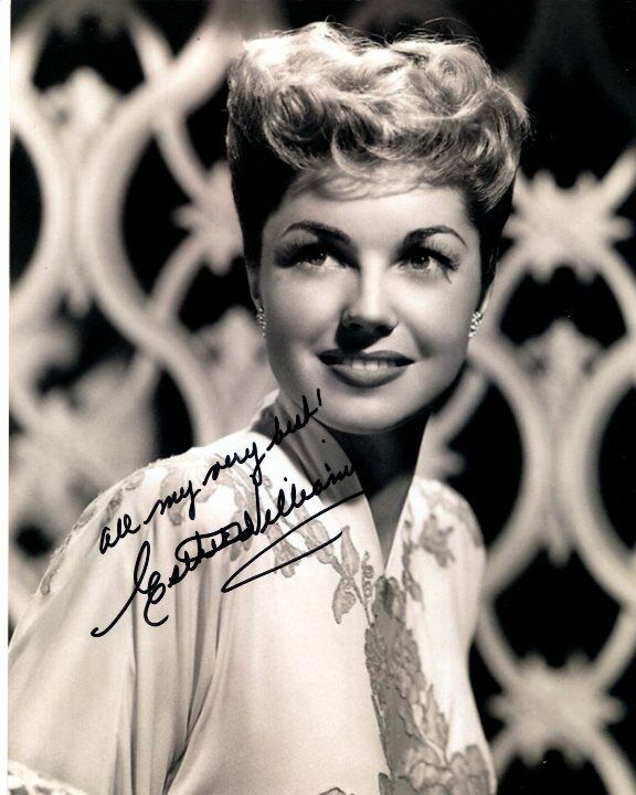 ESTHER WILLIAMS signed autographed Photo Poster painting