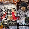 Pin - up Dart Girl - Vintage Metal Signs(12*16Inch)-Pin-up-girls