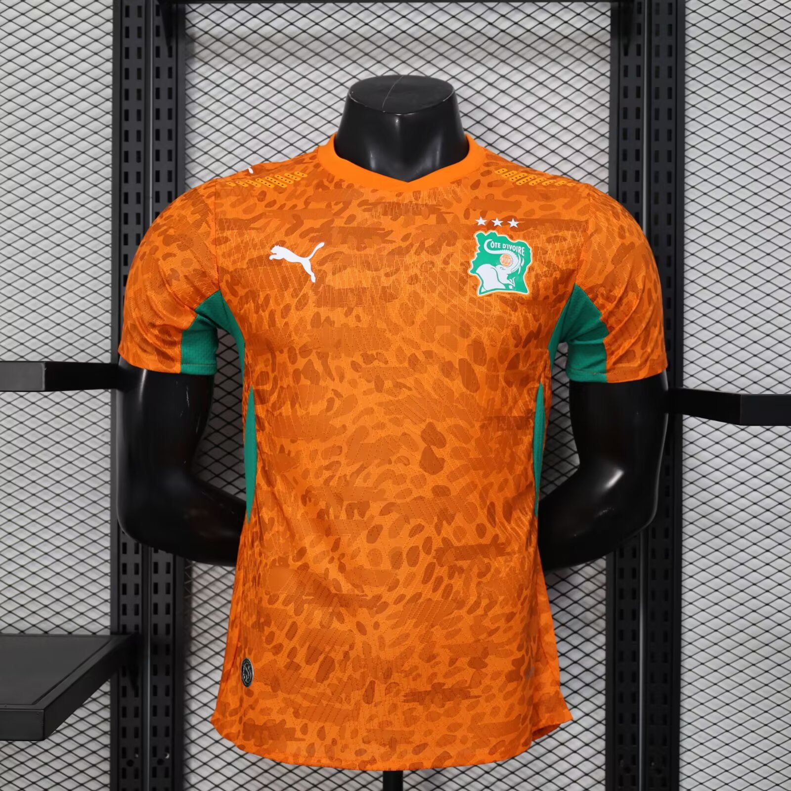 2026 Player Version Ivory Coast Home Football Jersey（The player version jersey is a bit tight, please pay attention to the size selection）
