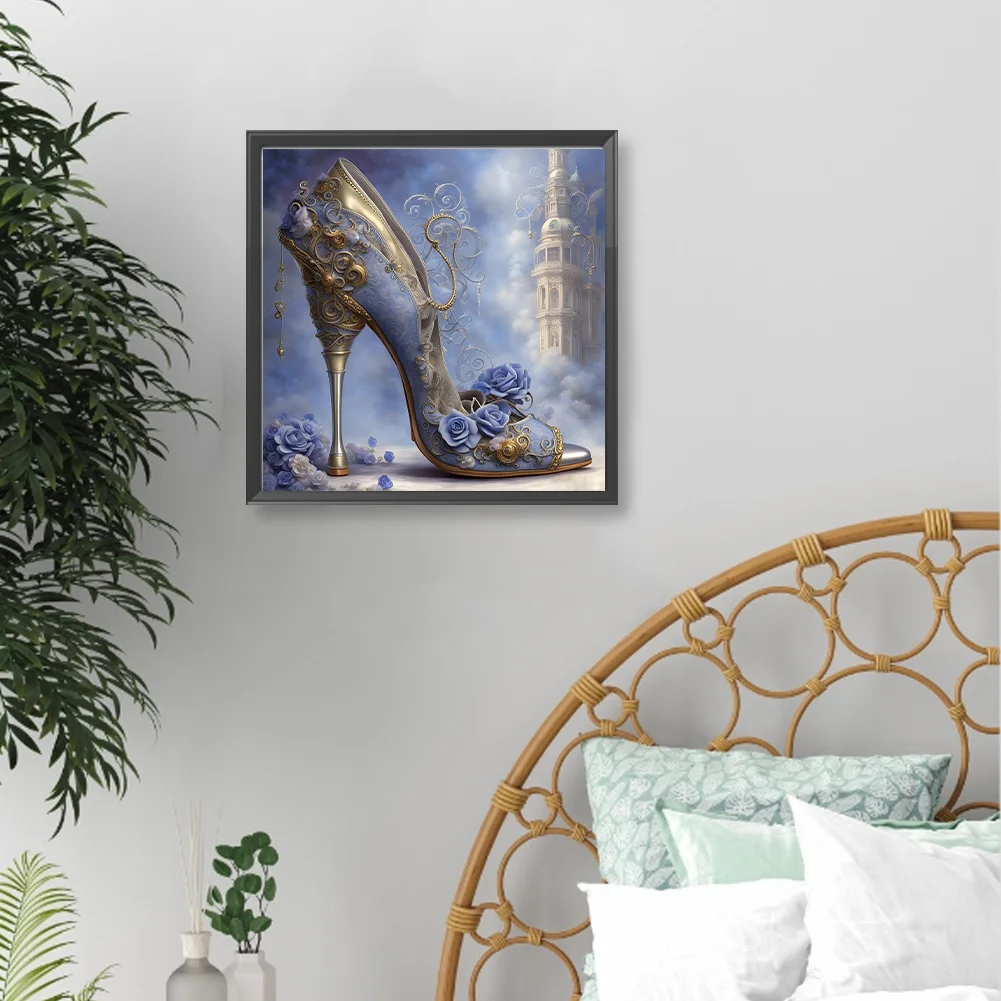 Full Round Diamond Painting 40*40cm - High Heel