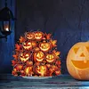 Pumpkin Diamond Dot Painting Ornament DIY Double Sided Acrylic Stand