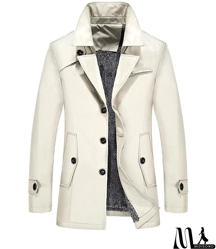 MidiSono - Timeless and Elegant winter Coat