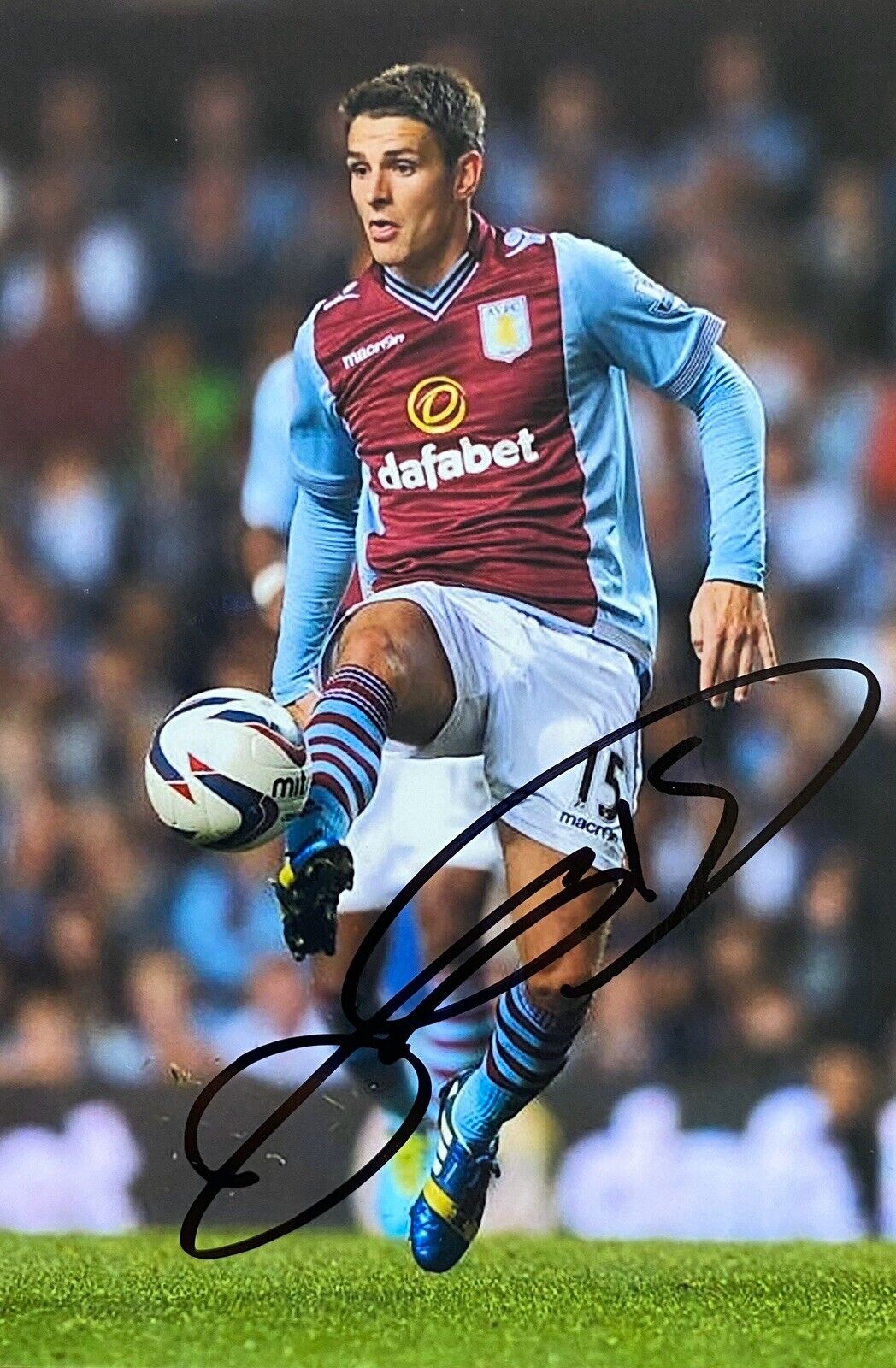 Ashley Westwood Hand Signed 6X4 Photo Poster painting - Aston Villa