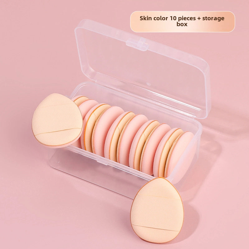 Finger Powder Puff Thumb Air Cushion Mini Version Makeup Sponge Dry And Wet Dual-purpose Foundation Liquid Does Not Eat Powder Fingertip Powder Puff