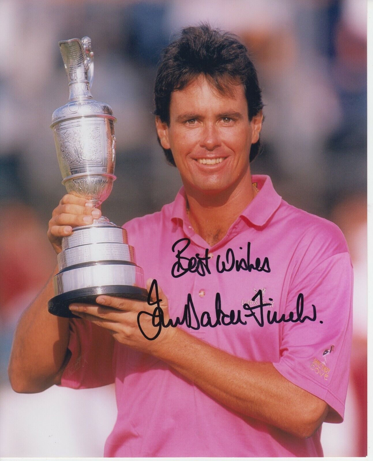 Ian Baker Finch British Open 8x10 Signed w/ COA Golf #1