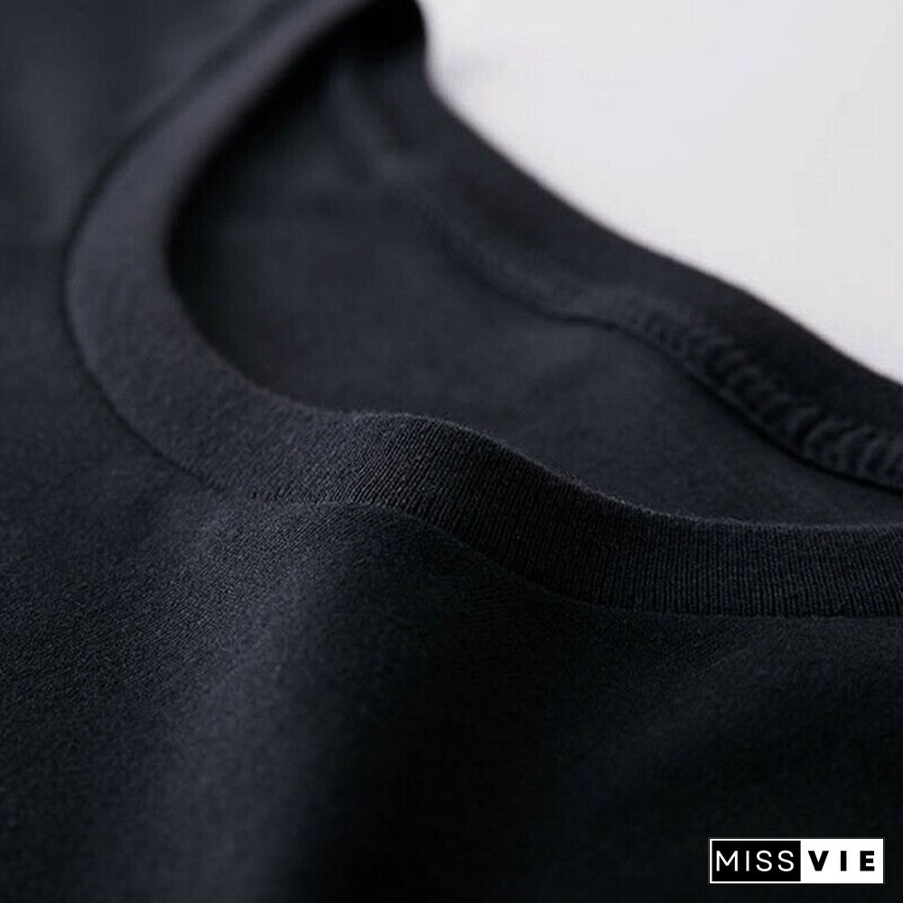 Stranger Things Themed Full Moon Halloween T Shirt Black