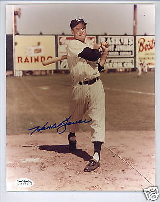 Hank Bauer Signed Autographed 8x10 Photo Poster painting w JSA sticker Auth Yankees