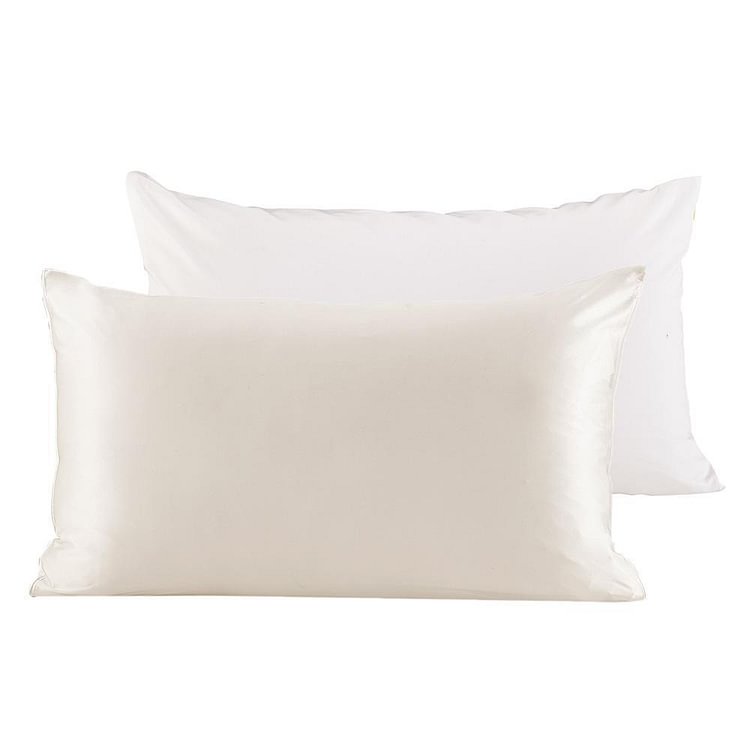 Pure Terse Silk Pillowcase with Polyester Underside-Chouchouhome