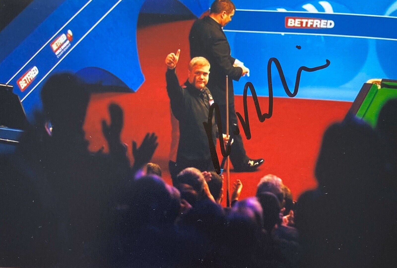 Robert Milkins Genuine Hand Signed 6X4 Photo Poster painting - Snooker 5