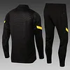 2021/2022 Chelsea Half-Pull Training Suit Black Football Shirt 1:1 Thai Quality Set