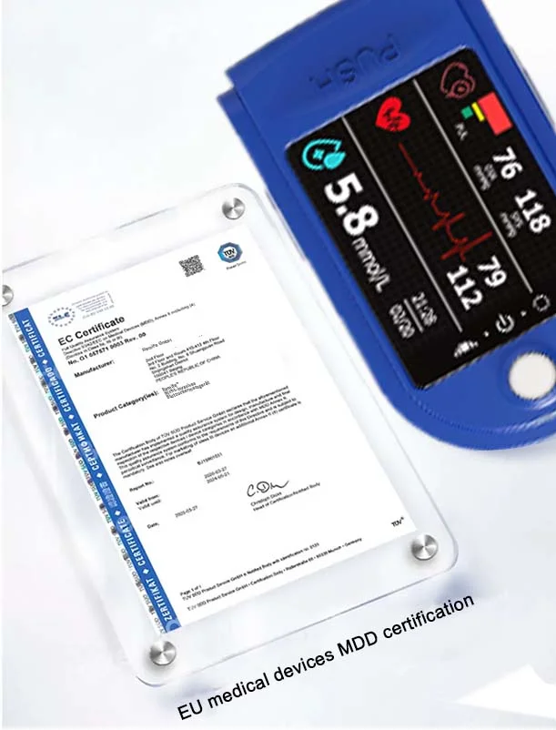 Zakdavi™ 高精度无创血糖仪‍⚕️临床认证 & 99.9% 准确度