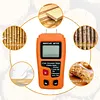 Wood Moisture Meter LCD Backlight Digital Wood Moisture Tester with 4 Switchable Modes High Precision for Firewood Paper Floor (Battery Not Included)