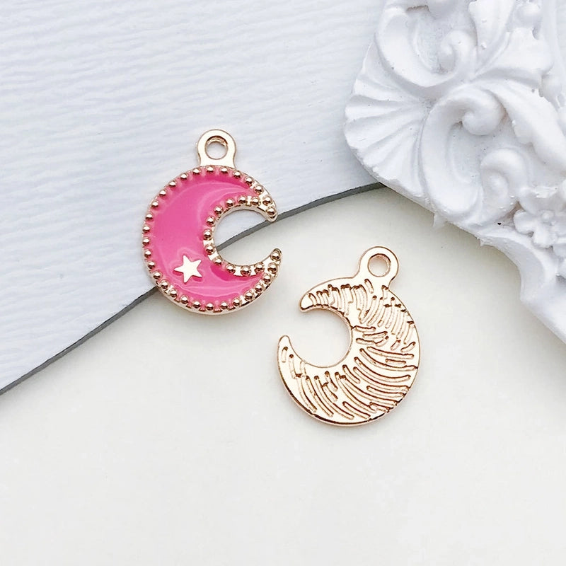 1 Piece 17 * 21mm Zinc Alloy Heart Shape Flower Pendant Jewelry Accessories