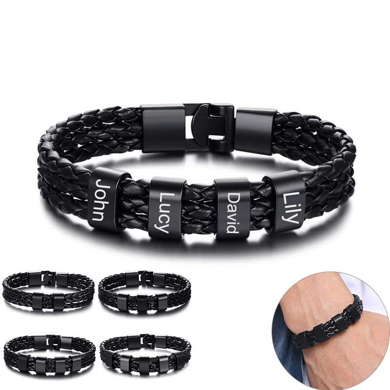 bracelet montre cuir homme