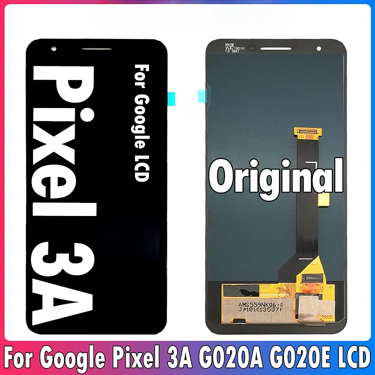Original For Google Pixel 3A LCD Display Touch Digitizer Screen For Google Pixel 3A G020A LCD Screen Replacement Repair Parts