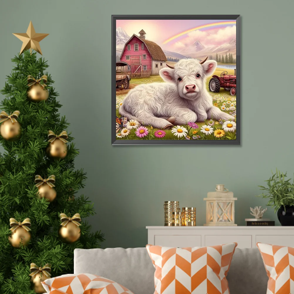 Diamond Painting - Full Round Drill - Calf(Canvas|30*30cm)