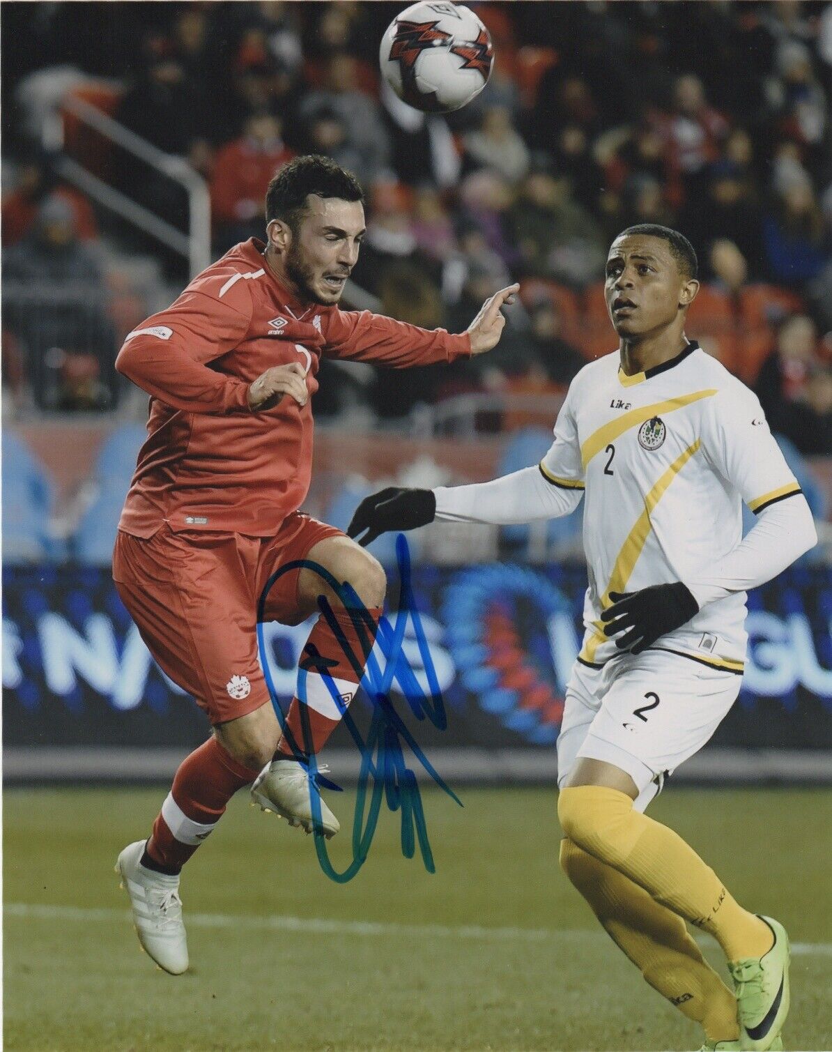 Team Canada Russell Teibert Autographed Signed MLS 8x10 Photo Poster painting COA #2