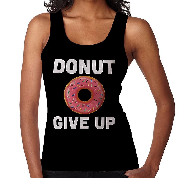 Donut Give Up Women's Vest