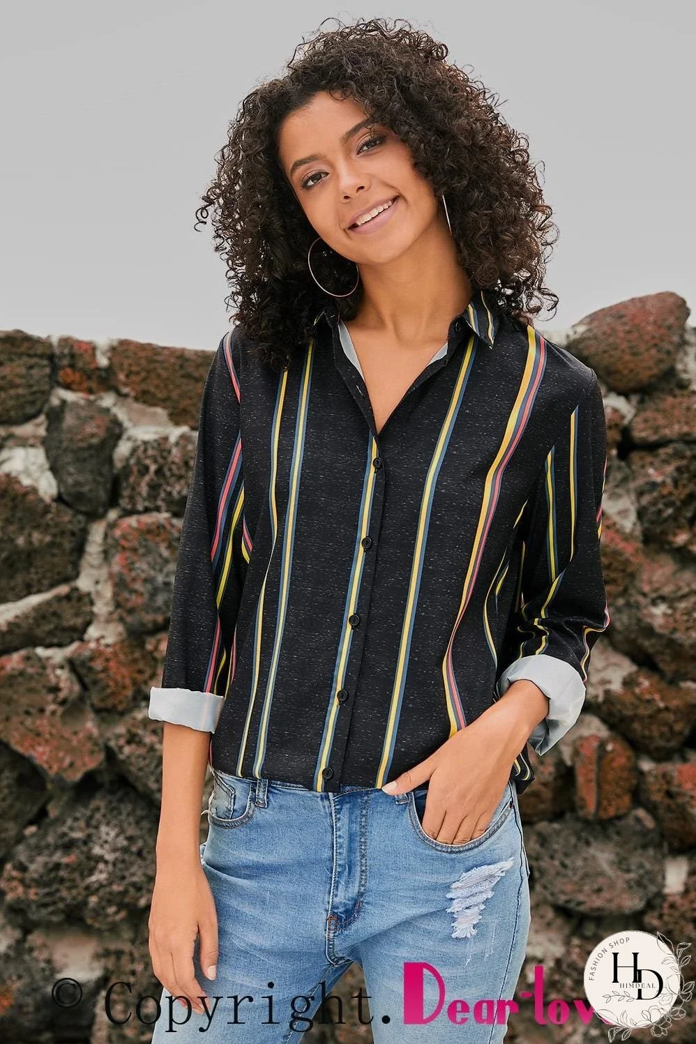 Versatile Stripe Top