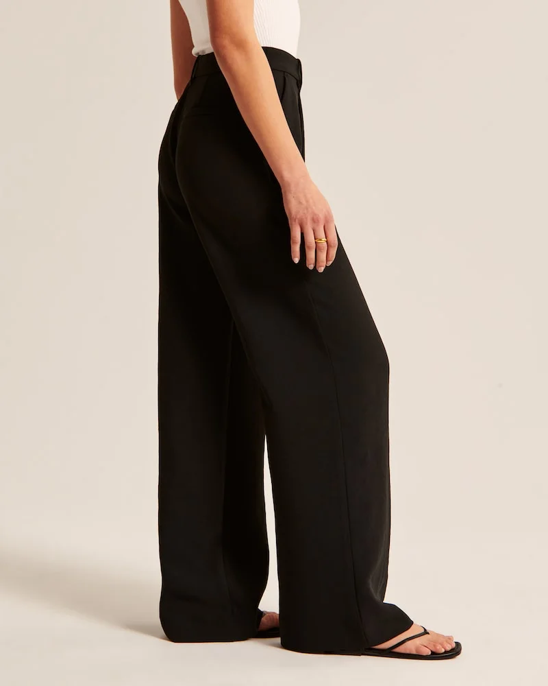 Effortless Tailored Wide Leg Pants