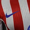 Joyfball 2025/2026 Player Version Long Sleeve Atletico Madrid Home Football Jersey 1:1 Thai Quality（The player version jersey is a bit tight, please pay attention to the size selection）