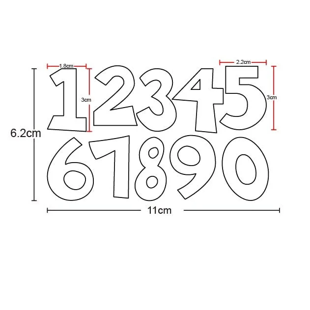 Craft Dies Metal Cutting Dies Cut Die Mold Alphabets Letter Number Scrapbooking Dies Paper Knife Mould Blade Punch Stencils Dies