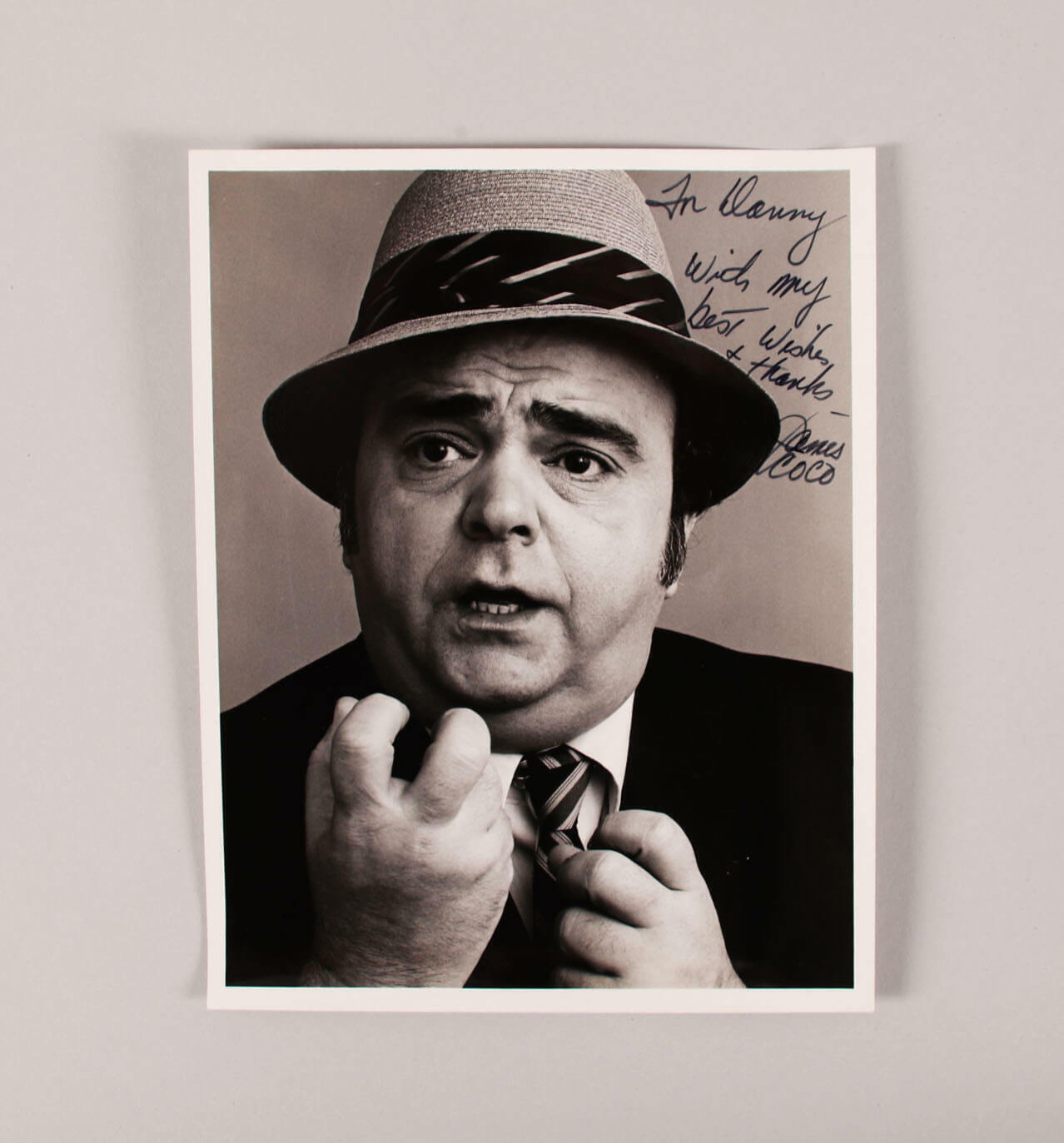 James Coco Signed Photo Poster painting 8x10 - COA JSA