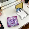 Mandala DIY, speziell geformte Diamantmalerei, Kompaktspiegel-Sets, Diamantkunst-Malerei, Taschenspiegel f&uuml;r Anf&auml;nger, Kunsthandwerksgeschenke f&uuml;r Fra