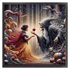 Snow White And Stepmother - 11CT Counted Cross Stitch - 50*50cm - Disney