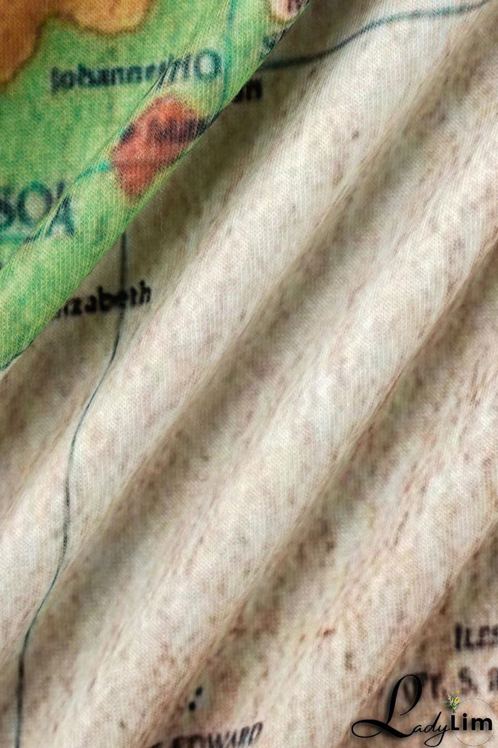 Green Fashion Casual Print Basic O Neck Long Sleeve Plus Size Dresses