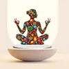 Yoga Schönheit - 5d DIY Basteln Ornament