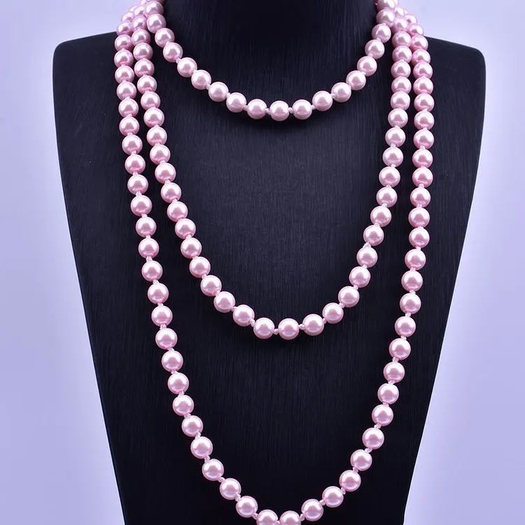 Elegant all-match pearl necklace