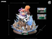 PRE-ORDER CHIKARA Studio- Naruto Akimichi Chōji vs Jirobo Statue