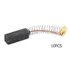 10pcs Carbon Brush Electric Hammer Angle Grinder Graphite Brush Replacement Tool