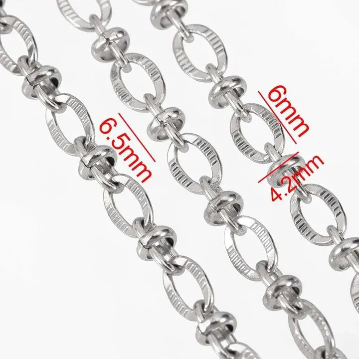 1 M Per Pack 304 Stainless Steel Diameter 4.2mm Jewelry Accessories Chain