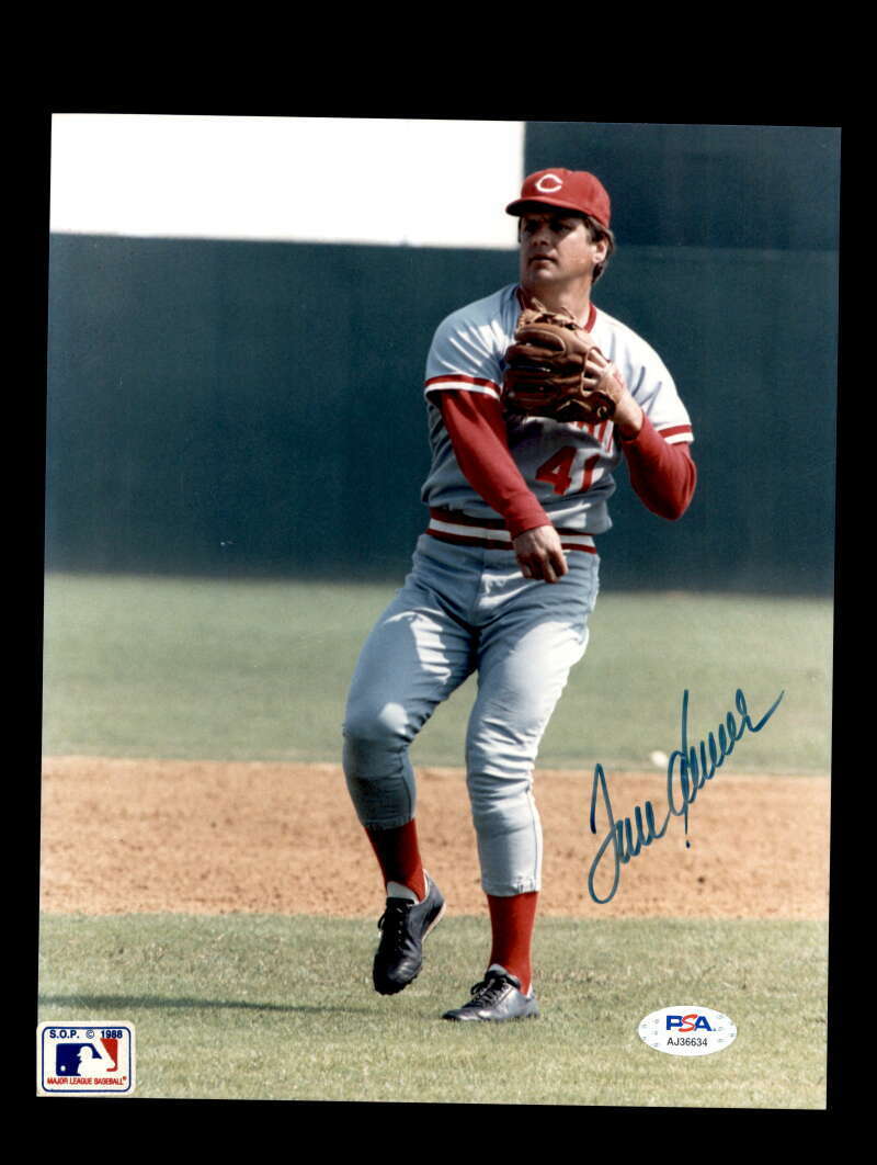 Tom Seaver PSA DNA Coa Signed 8x10 Photo Poster painting Reds Autograph