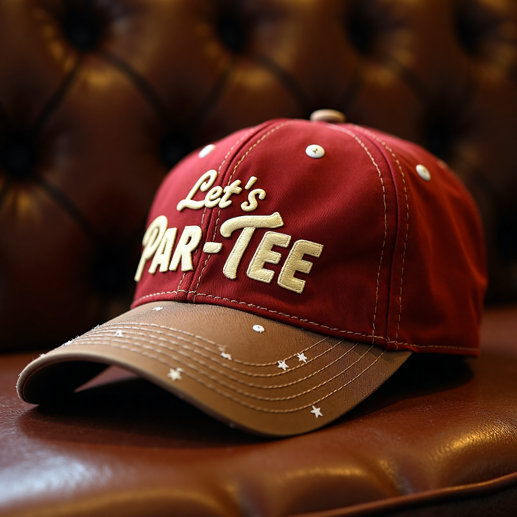 Let's Par-Tee Funny Golf Hat