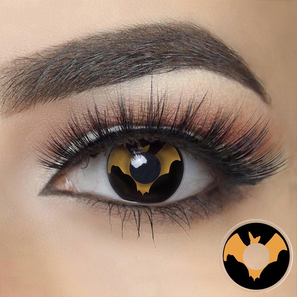 Brown Bat Halloween Cosplay Contacts