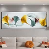 Peinture Diamant Ginkgo Feuille Ronde-80*30CM (Grande Taille)