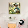 Cute Girl-11CT Stamped Cross Stitch 40*40cm/15.75*15.75in tapestrymarket