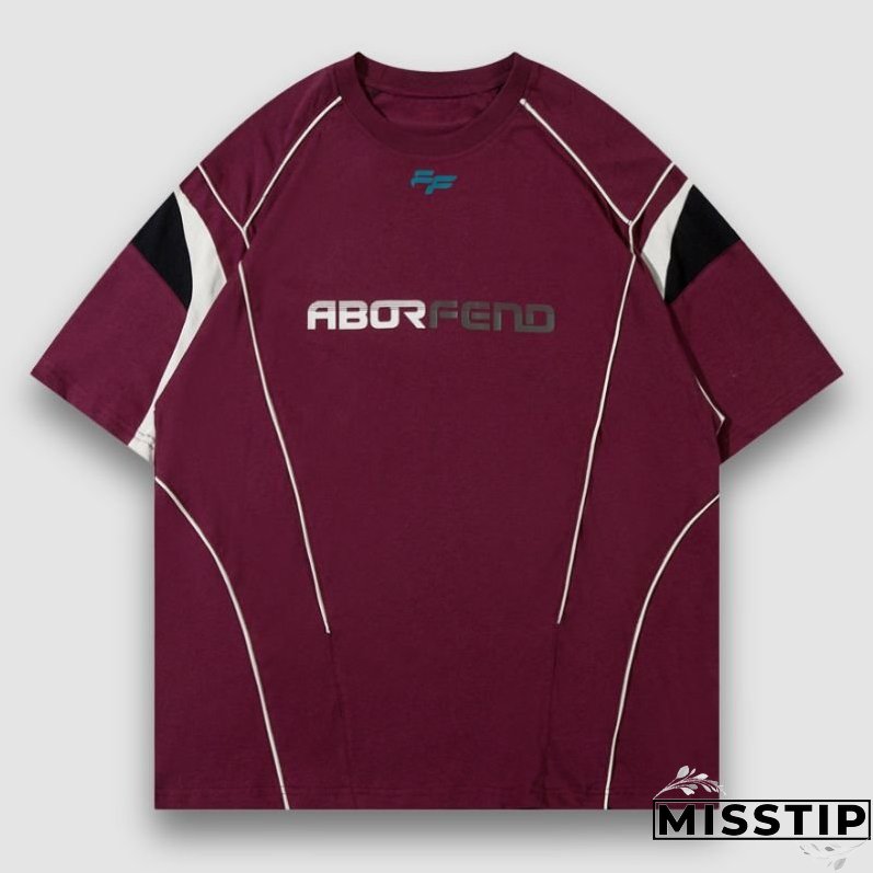 Solid Patch Racing Tee