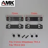 AMK 4Pcs Magnetic Body Posts Mounts for 1/10 RC Crawler Car TRX4 Defender TRX6 G63 G500 Upgrade Parts