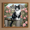 Diamond Painting-DIY Full Round Drill Country Cat