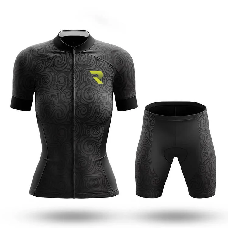 Black Women's Cycling Kit