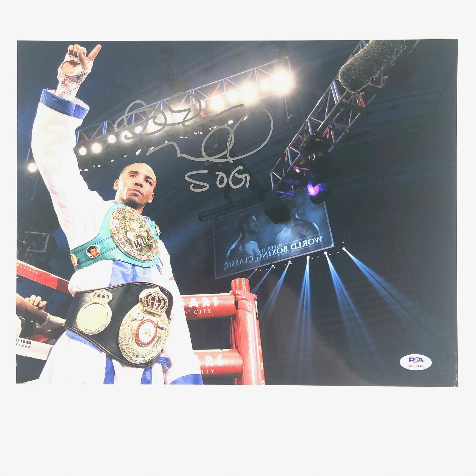 Andre Ward signed 11x14 Photo Poster painting PSA/DNA Boxer Autographed