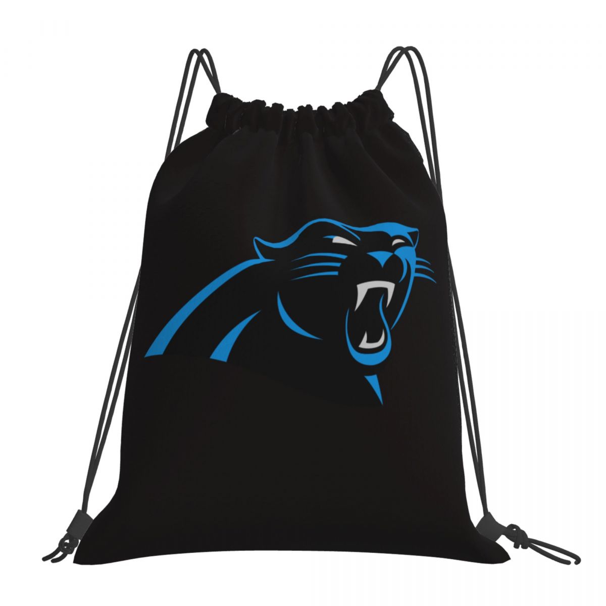 Carolina Panthers Waterproof Adjustable Lightweight Gym Drawstring Bag