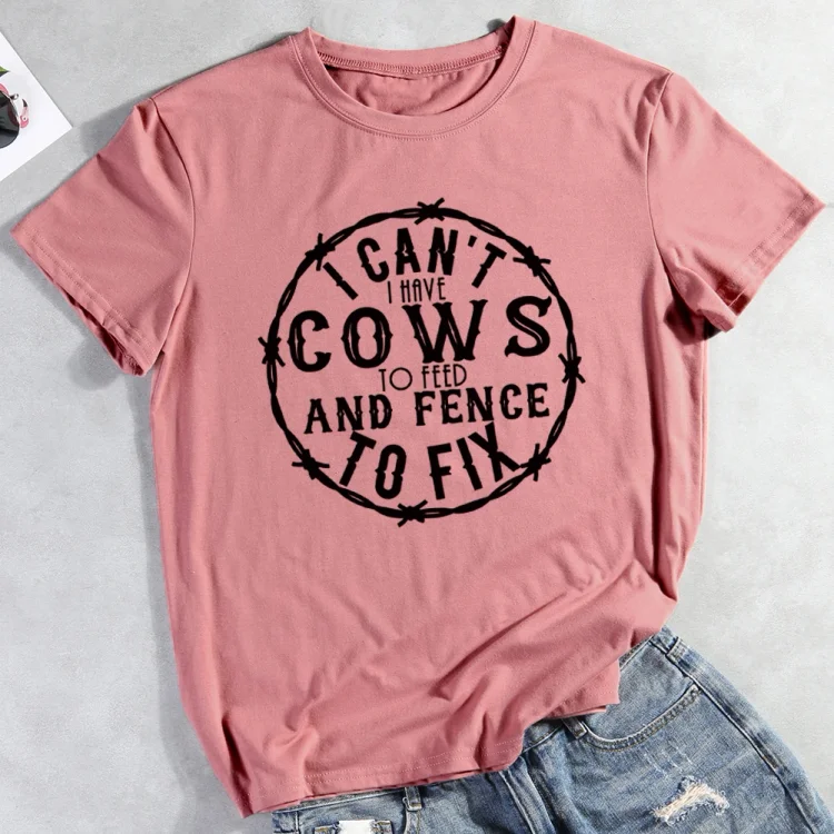 ANB -  I have cows to feed T-shirt Tee -05767